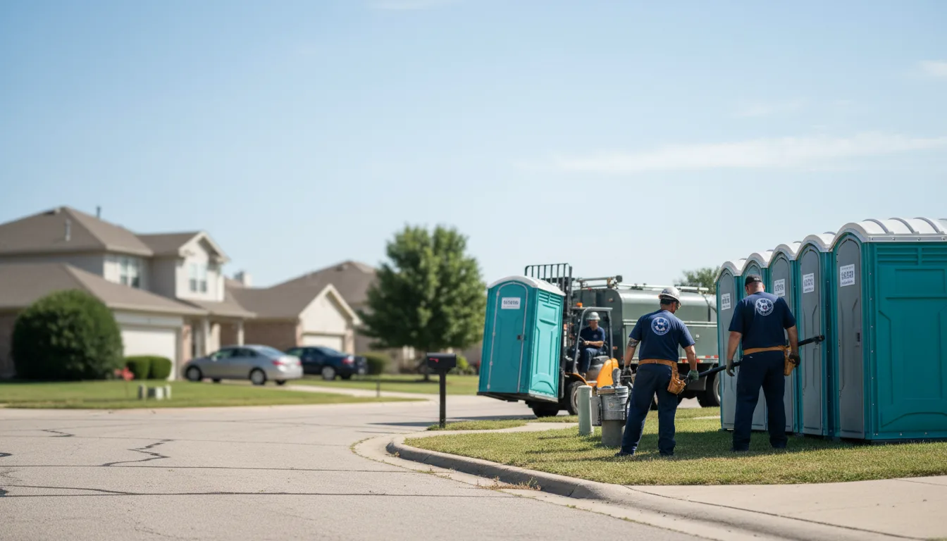 Porta Potty Rental in Pleasant Hill, IL near me
